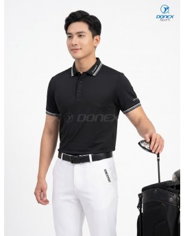 Áo thể thao nam MC-9156 Đen phối trắng